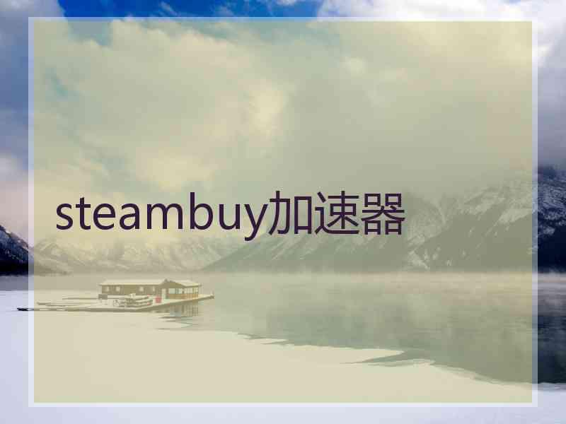 steambuy加速器